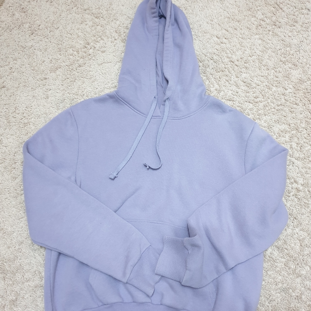 h and m purple pastel hoodie
